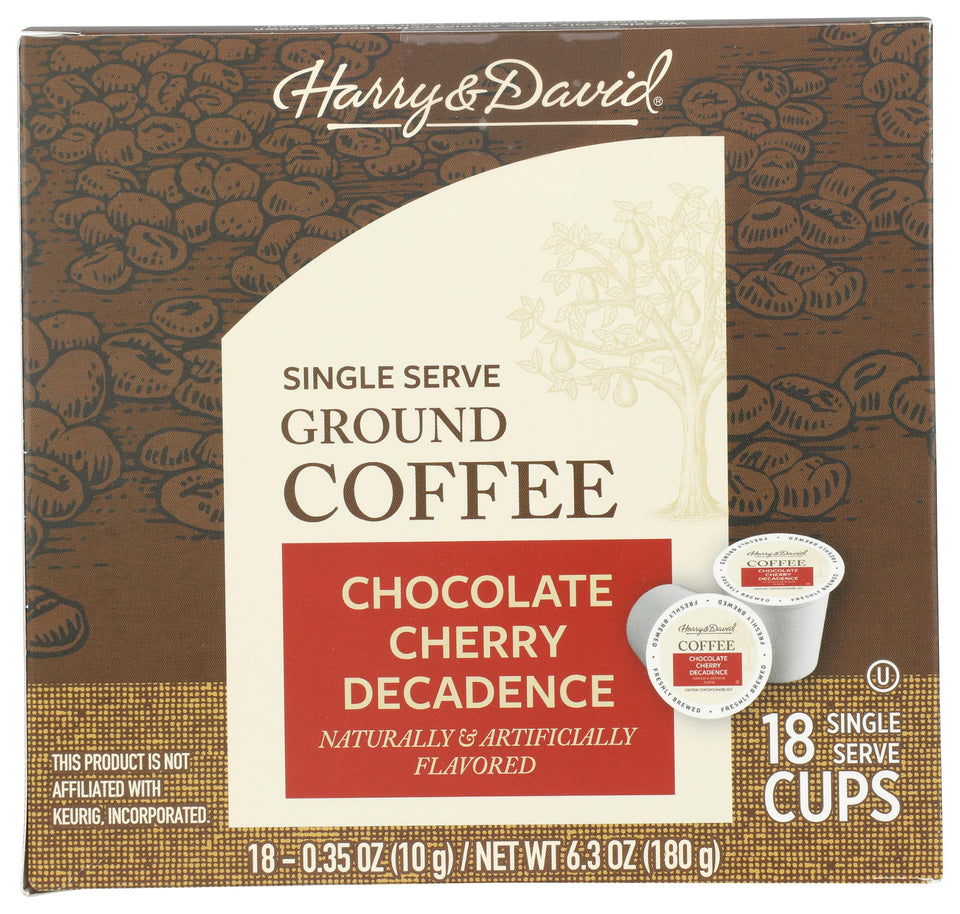 Harry & David single-serve coffee box ready to brew for a rich morning boost