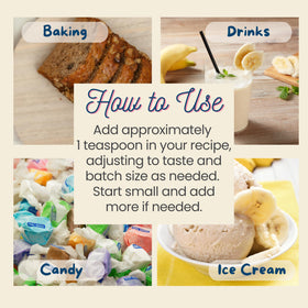 Banana bread with Harvest Moon Delights extract