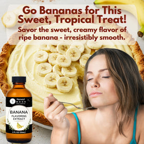 Cake with banana extract frosting from Harvest Moon Delights