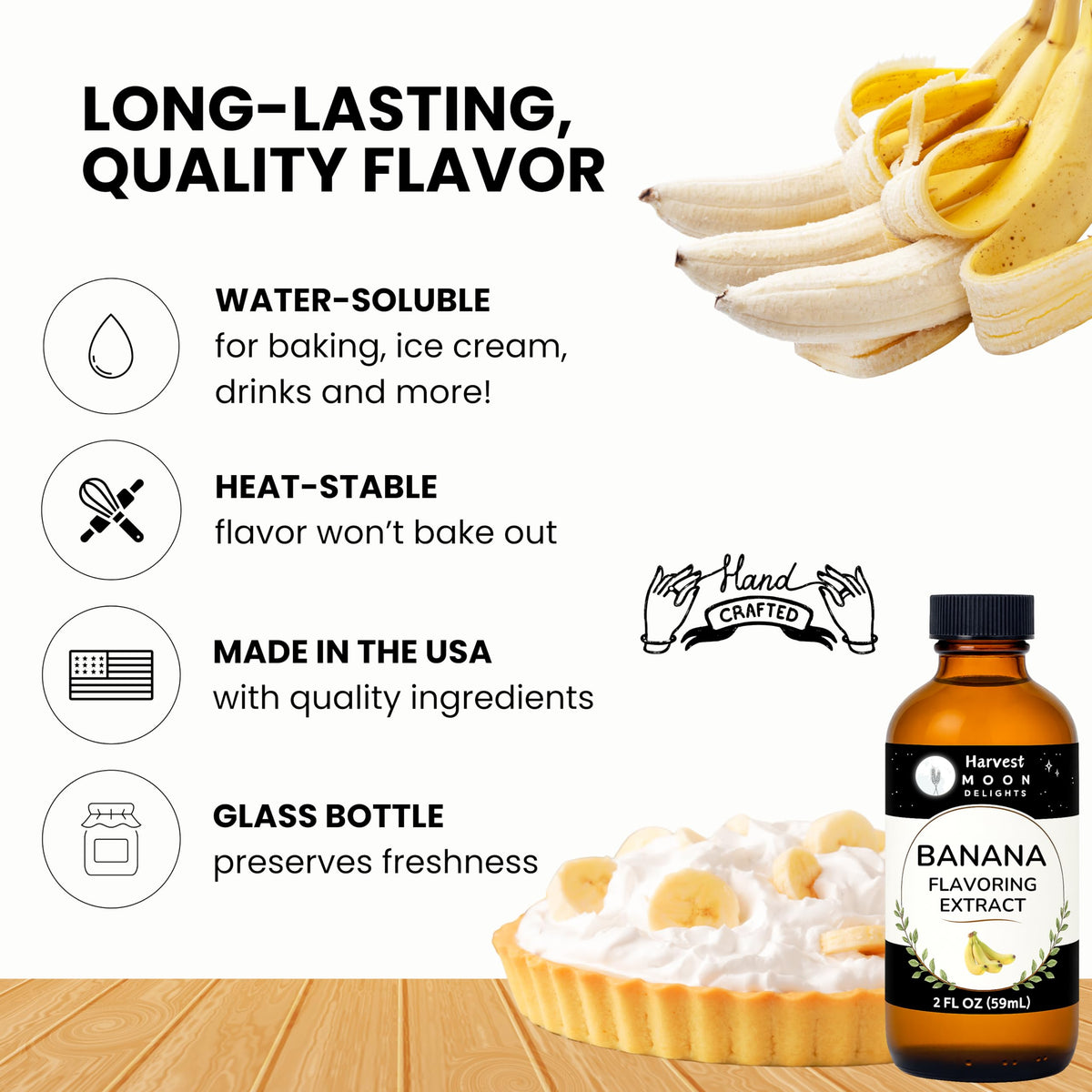 Smoothie with Harvest Moon Delights banana extract