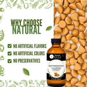 Harvest Moon Delights butterscotch extract latte use creates cafe-style drinks at home.