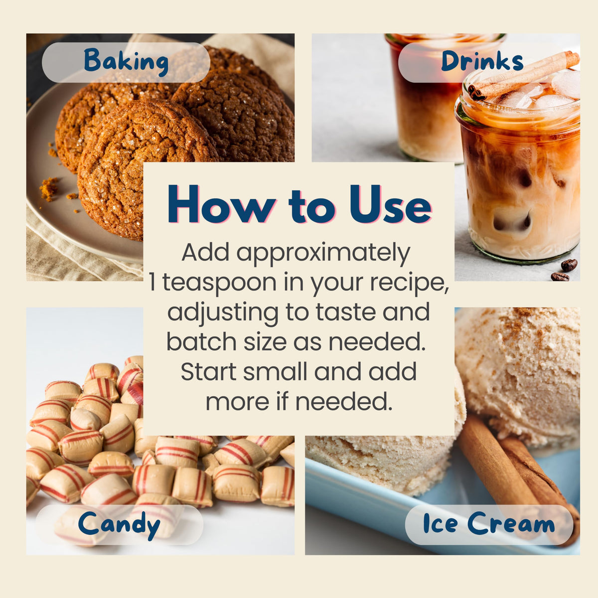 Harvest Moon Delights cinnamon drops in frosting deliver warm spice