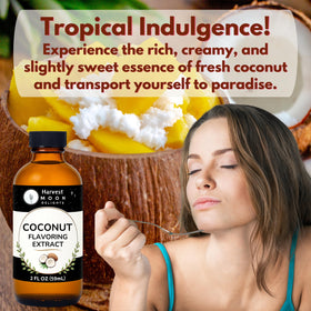 Harvest Moon Delights coconut extract cookies with tropical aroma.