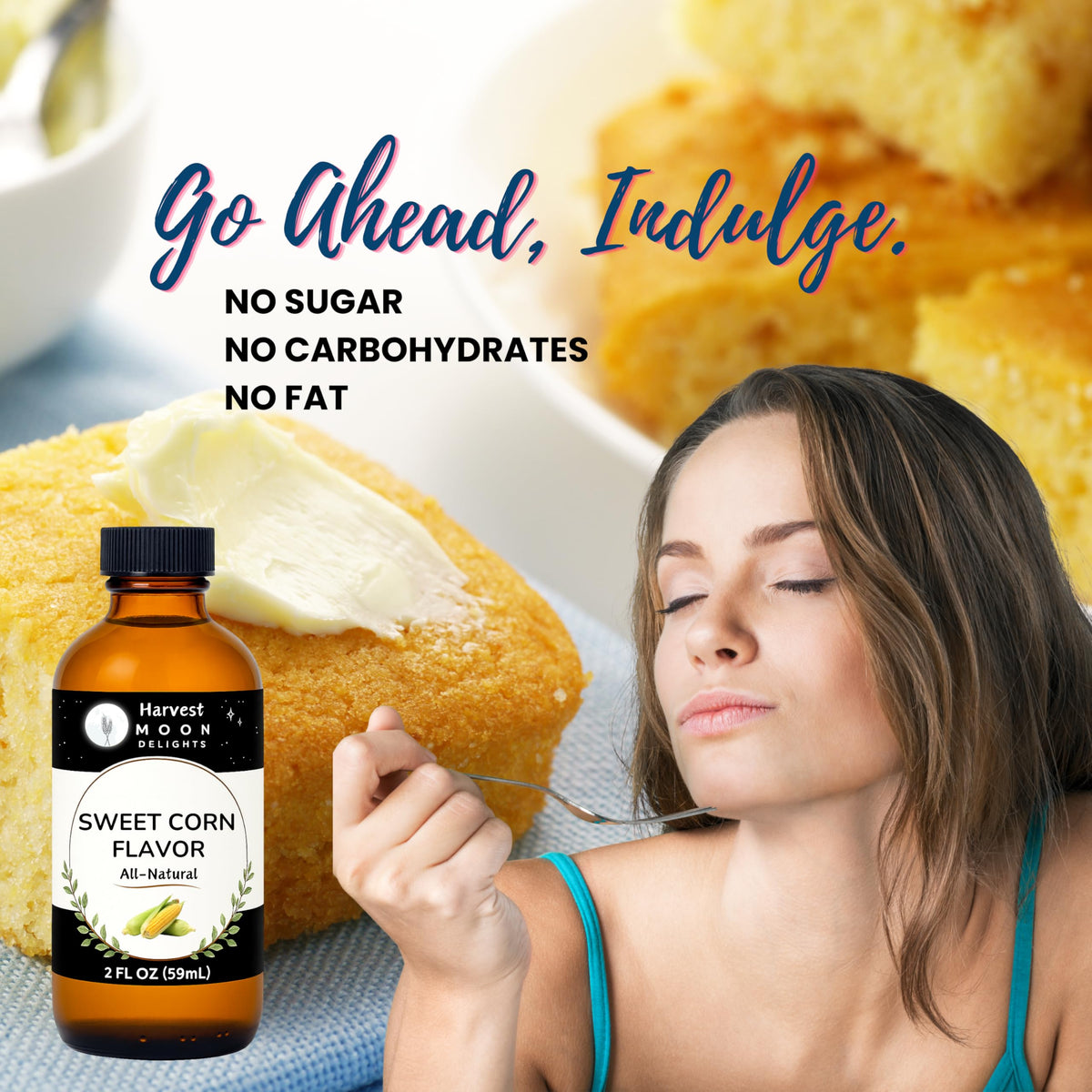 Drink flavoring with Harvest Moon Delights corn extract for beverages