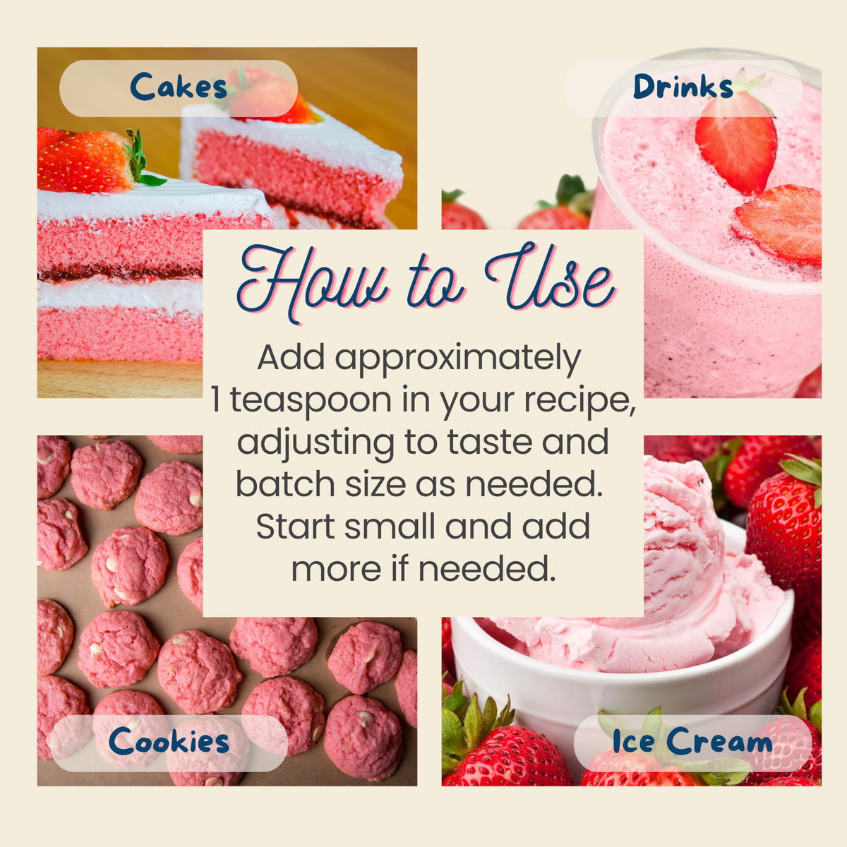 Harvest Moon Delights water-soluble strawberry extract liquid ready for quick mixing.