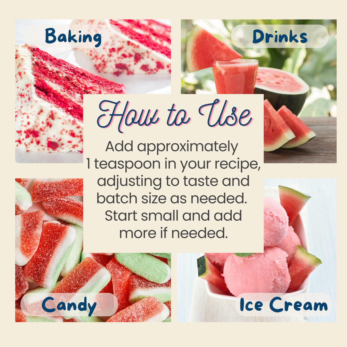 Harvest Moon Delights watermelon extract poured into a glass for drinks