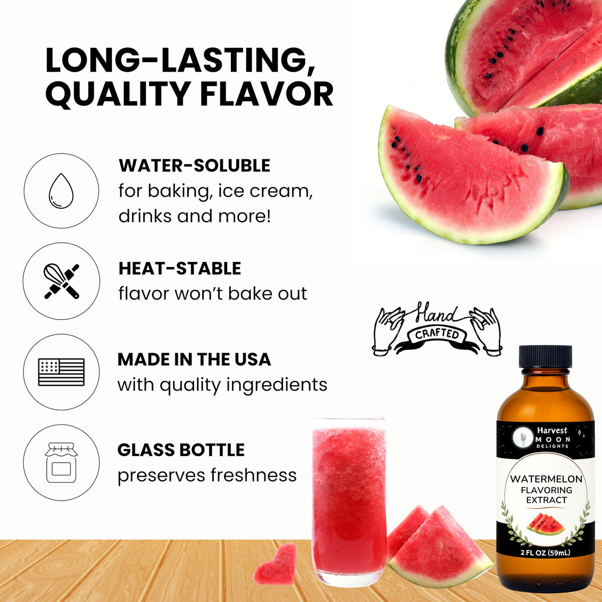 Harvest Moon Delights watermelon flavor for baking and candy creations