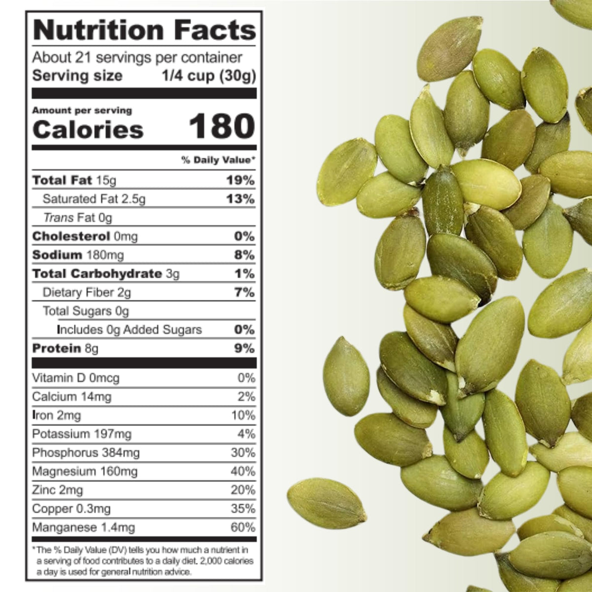 Harvested For You pumpkin seeds in trail mix, easy on-the-go protein