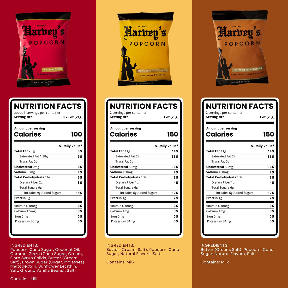 Harvey's variety pack; ideal for parties, offices, and gifting with shareable mini bags