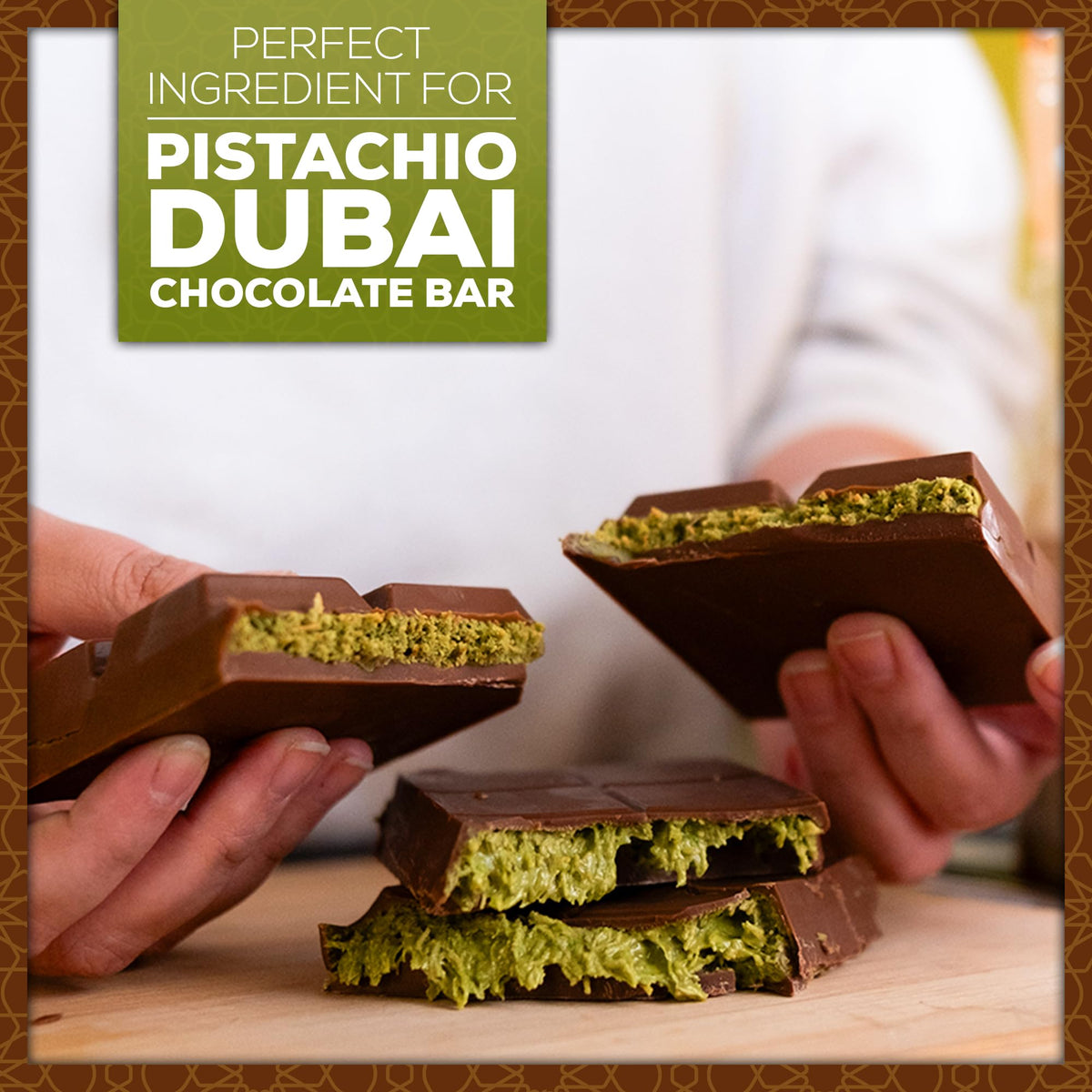 Close-up of HASTEL Kataifi texture, crisp threads ideal for crispy desserts.