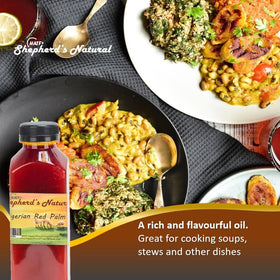 Hatf's Shepherd's Natural egusi resealable bag keeping freshness.