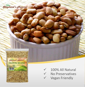 HATF'S Shepherd's Natural GBegiri soup prepared with Oloyin Honey Beans.
