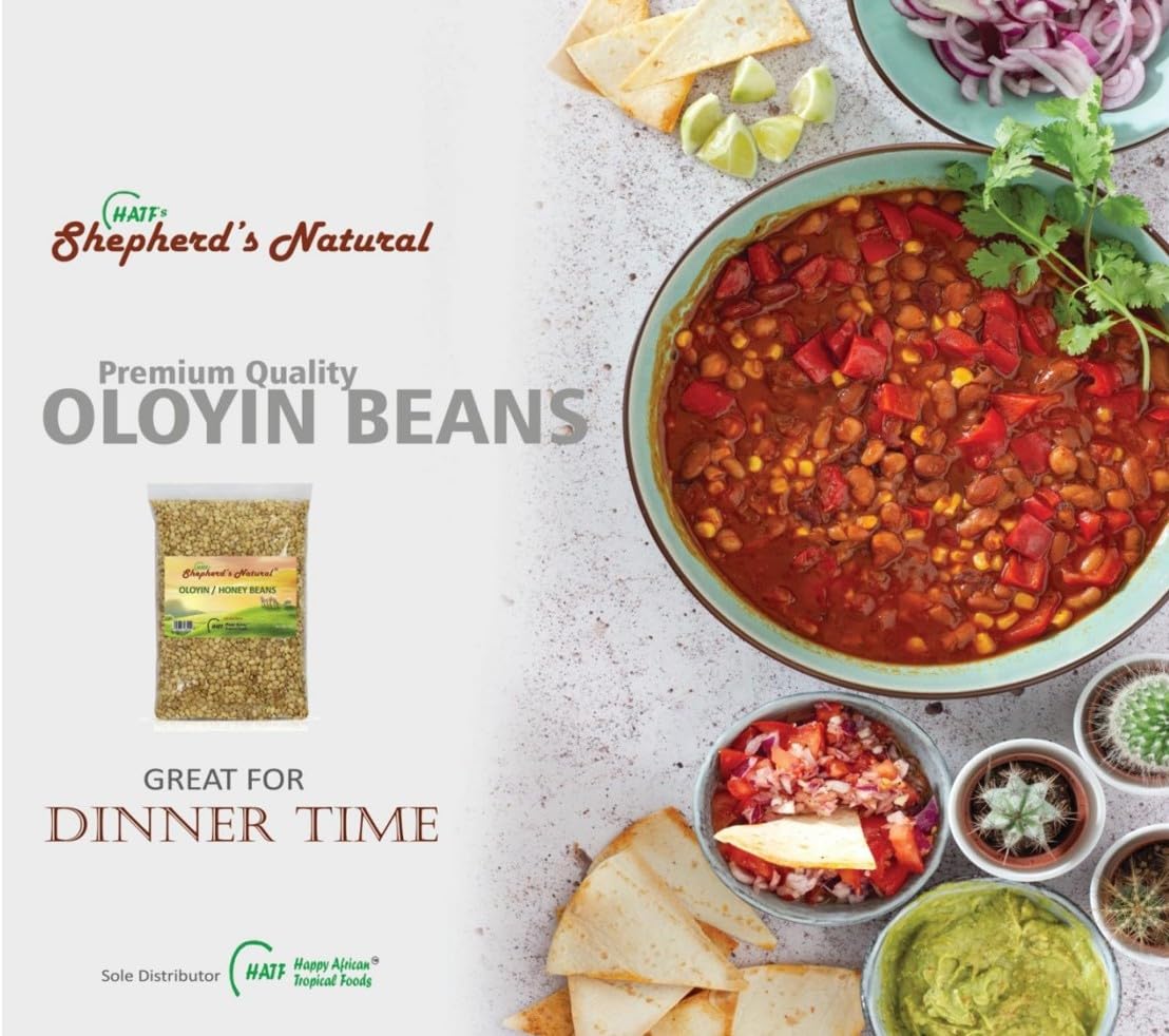 HATF'S Shepherd's Natural Moi Moi dish featuring Oloyin Honey Beans.