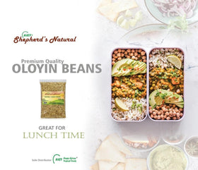 HATF'S Shepherd's Natural Oloyin Honey Beans packaging for easy storage.