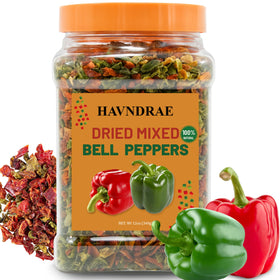 HAVNDRAE bell pepper mix jar with bright red and green flakes for ramen