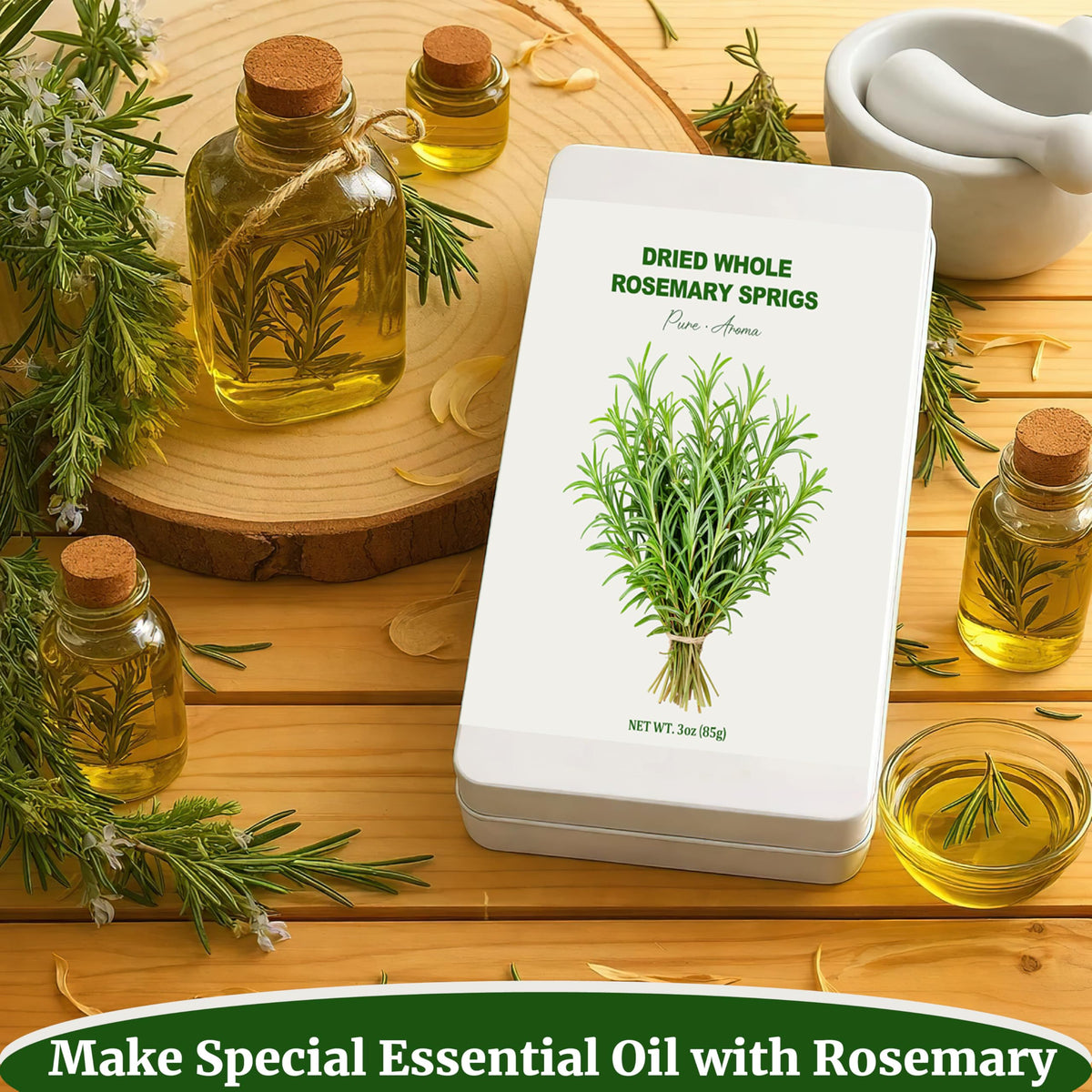 HAVNDRAE gift box rosemary sprigs for a stylish pantry gift.