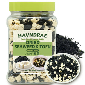 HAVNDRAE wakame-seaweed-tofu-mix can for quick vegan miso soup
