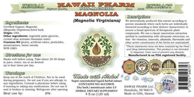 Hawaii Pharm Magnolia glycerite drops demonstrate easy dosing for flexible herbal routines.