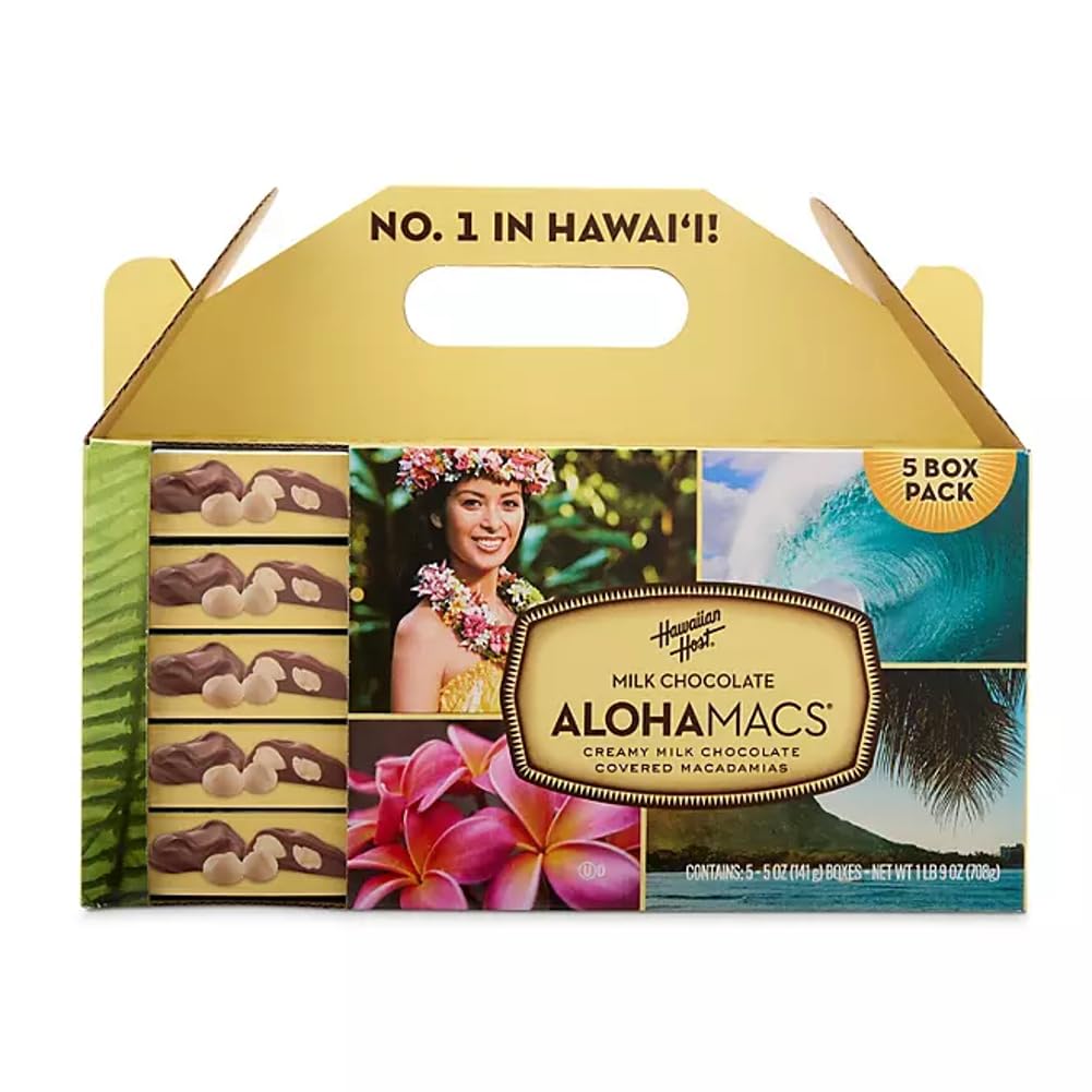 Hawaiian Host Alohamacs tote open reveals 28 pieces for celebrations