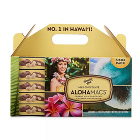 Hawaiian Host Alohamacs tote open reveals 28 pieces for celebrations
