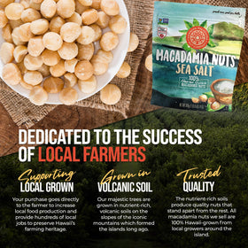 Hawaiian Macadamia Nut Company gluten-free non-GMO certification signals clean snacking options