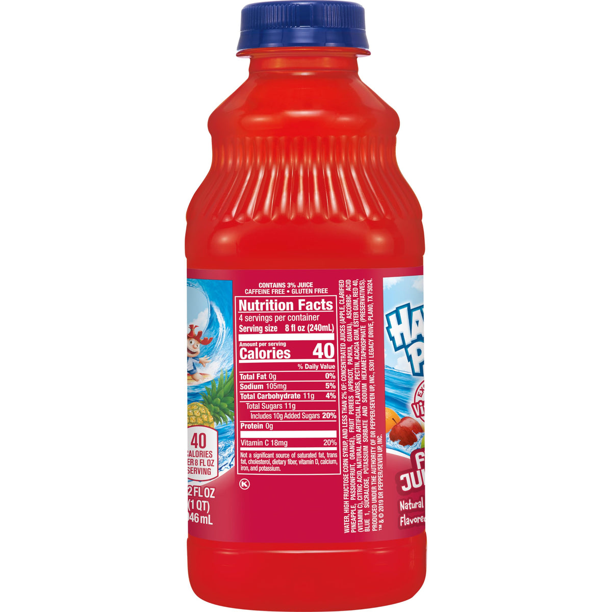 Hawaiian Punch flavors display a spectrum of tropical options