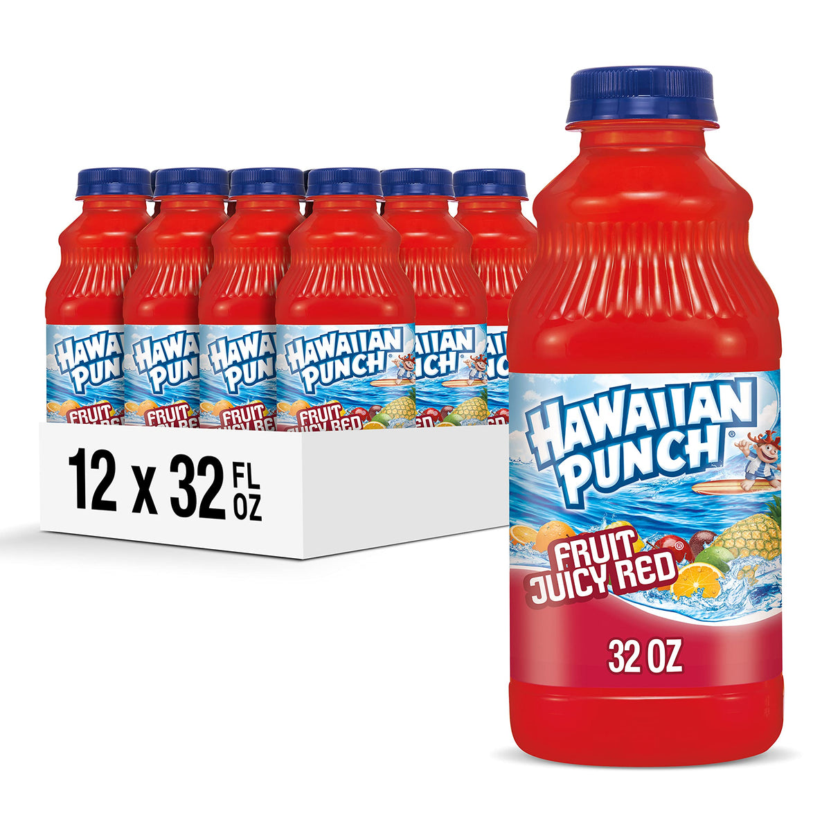 Hawaiian Punch Fruit Juicy Red bottle for quick on-the-go refreshment