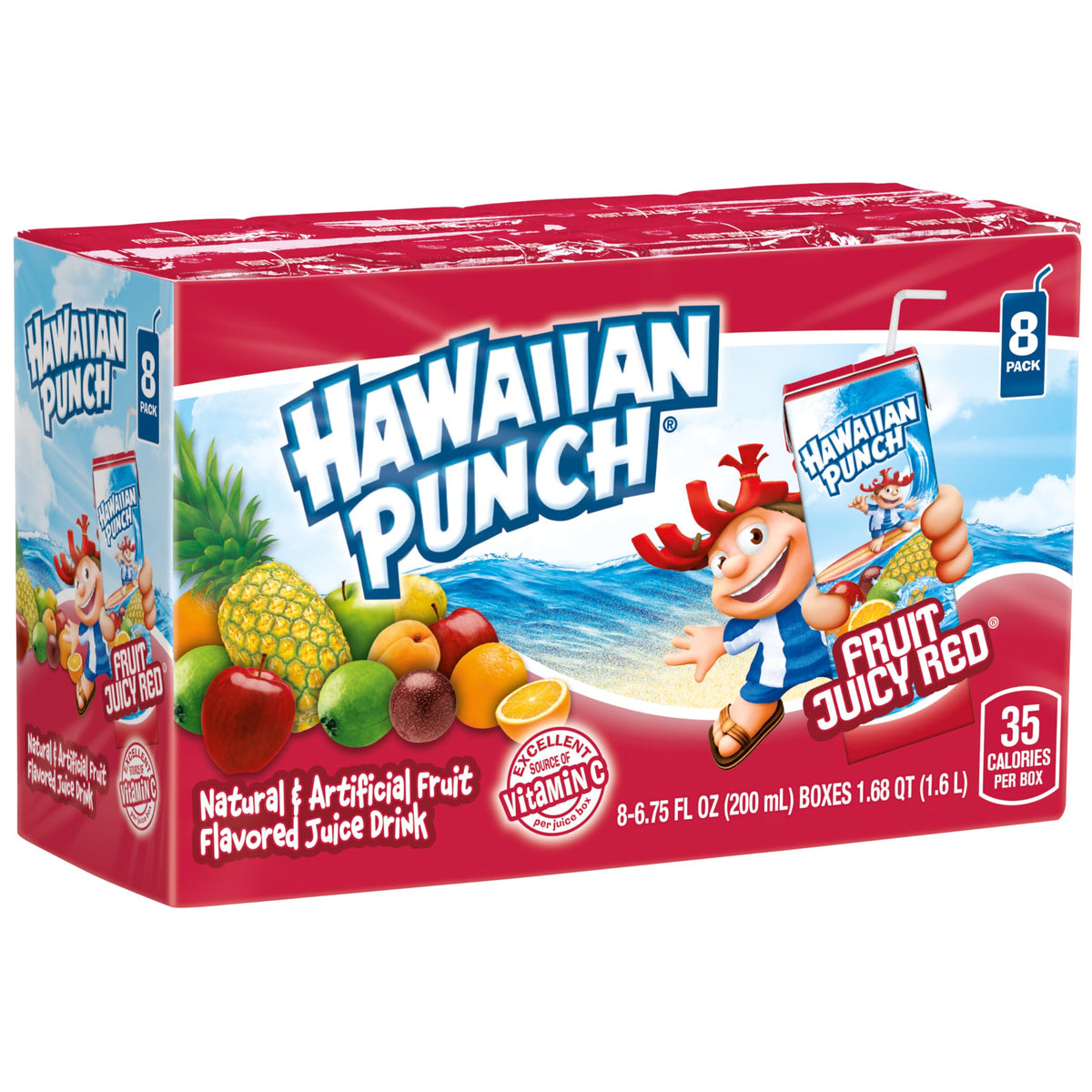 Hawaiian Punch Lemon Berry Squeeze bottle offers refreshing fruity notes