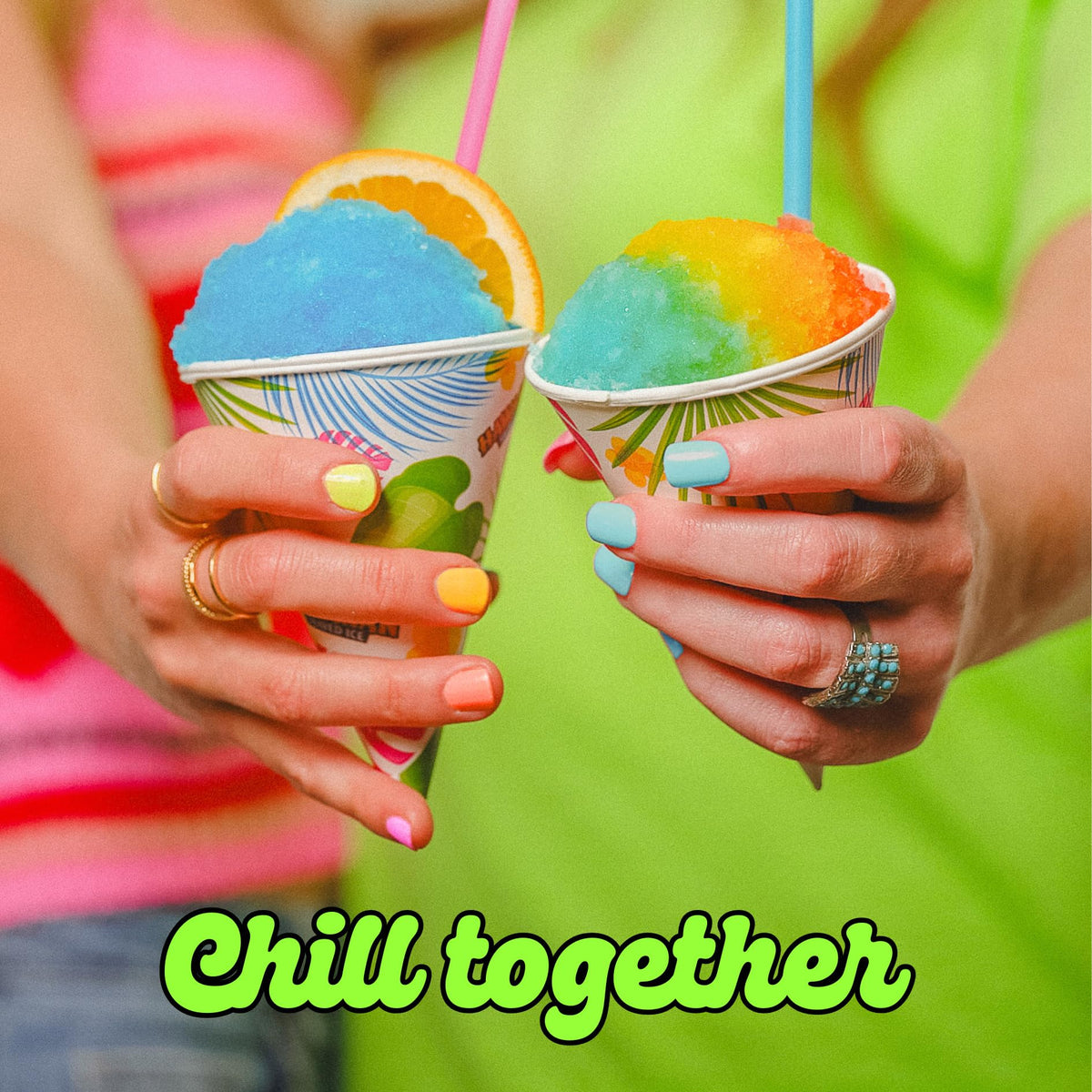 Hawaiian Shaved Ice pina colada syrup bottle; tropical notes for snow cones and mocktails.