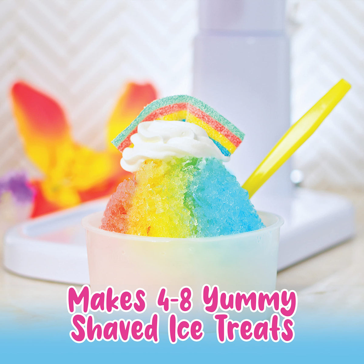 Hawaiian Shaved Ice Sour Watermelon pint bottle with sunny flavor