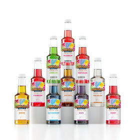 Hawaiian Shaved Ice variety pack bottle-pour for 16oz syrups
