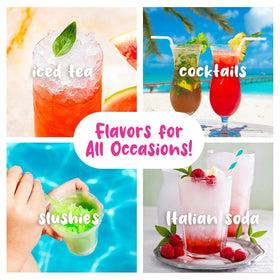 Hawaiian Shaved Ice watermelon syrup for refreshing slushies and frozen treats.