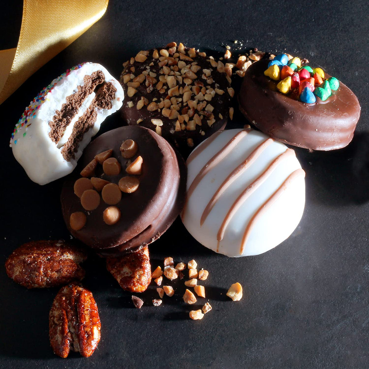Hazel & Creme cookies made with premium ingredients, baked fresh daily for top flavor
