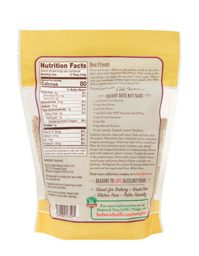 Bob's Red Mill hazelnut flour pancakes stack showing nutty aroma