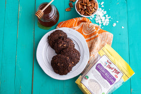 Bob's Red Mill hazelnut flour toasted oatmeal topping for breakfast