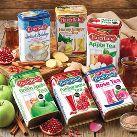 HazerBaba tin box packaging designed to preserve aroma.