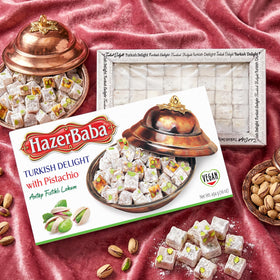 HazerBaba pistachio ingredients emphasize vegan, halal, kosher friendliness