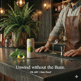 Hazlo Lavender-Lemongrass Spritz bottle with calming aroma in view.