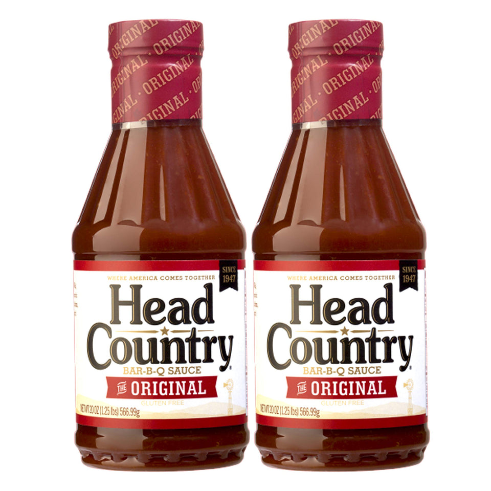Head Country Bar-B-Que Sauce bottle for grilling and family meals
