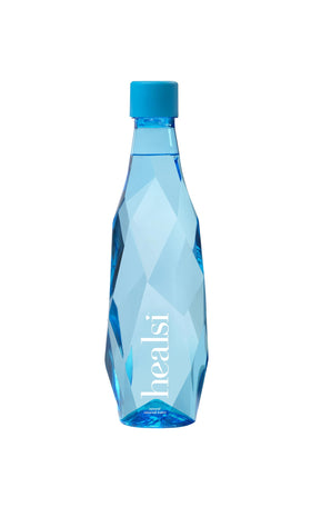 Healsi artesian water bottle in turquoise, ideal for everyday hydration on the go.