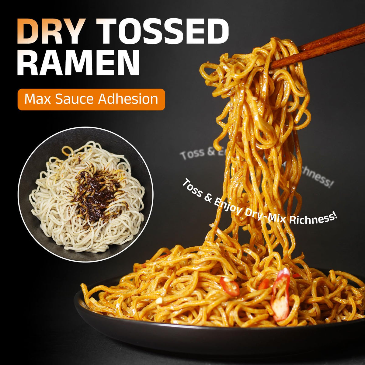 HealSpot chef-signature sauce delivers bold aroma and even noodle coating.