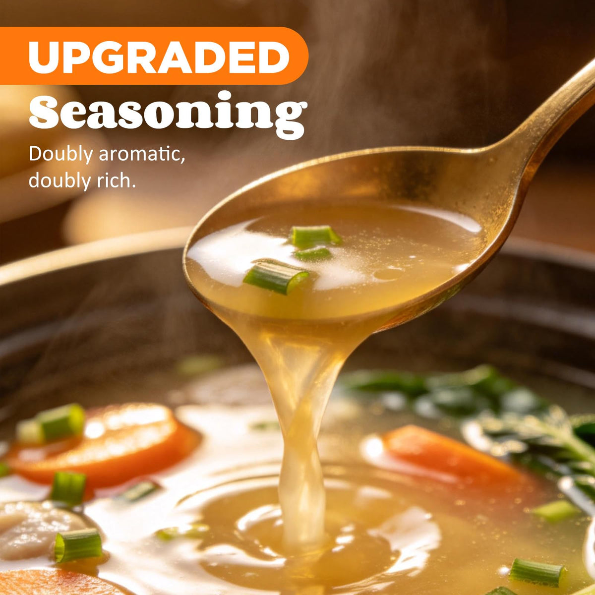 HealSpot classic-pork broth packs provide hearty, plant-based comfort in minutes.