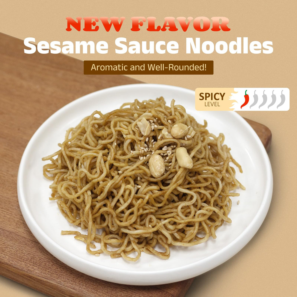 HealSpot dry-mix ramen packets close-up highlighting plant-based protein.