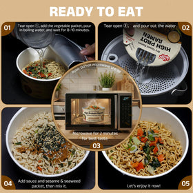 HealSpot dried vegetables and sesame flakes add crunch and color