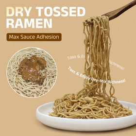 HealSpot high-protein ramen ingredient label emphasizes 30g per serving.