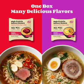 HealSpot low-fat low-carb ramen helps fit macro plans without sacrificing taste.