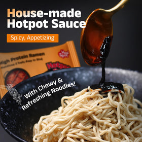HealSpot oil-free ramen formula reduces fat and calories without sacrificing flavor.