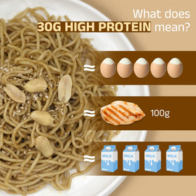 HealSpot oil-free recipe ramen close-up highlights lighter, guilt-free dining.
