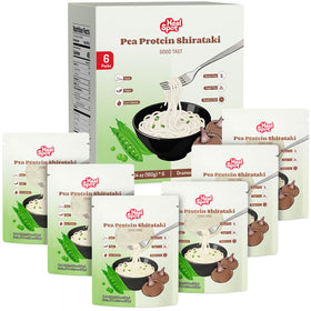HealSpot pea protein konjac noodles pack showing high protein, low carb pasta.