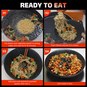 HealSpot vegan-friendly noodles six-pack bundle for easy meal planning.